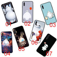 Baymax อ่อนนุ่ม ซิลิโคน เคสโทรศัพท์ หรับ Xiaomi Redmi Note 11 9T 10C 10S 11I 12 11T 10 Max Pro Black ปก