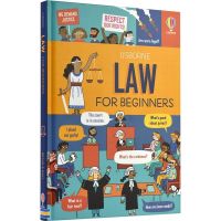 Usborne law for beginners picture book of legal knowledge yousborne encyclopedia reading materials childrens English learning extracurricular reading materials for teenagers aged 10-13 English original imported books