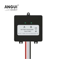 ANGUI ชุดแบตเตอรี่เครื่องปรับสัญญานเท่าตัวควบคุมแบแลนเซอร์ตะกั่วกรด2X12V แบตเตอรี่24V HA01เครื่องชาร์จแบตเตอรี่เชื่อมต่อ