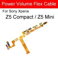 ปิดเครื่องสั่นระดับเสียงมอเตอร์ Proximity Light Sensor micphone Switch Flex Cable สําหรับ Sony Xperia Z5 Mini Compact E5803 E5823