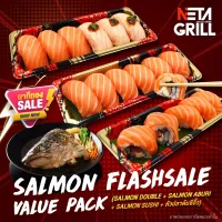แบบ Take Away รับที่ร้าน Neta Grill [Voucher] Neta Salmon Flashsale Value Pack (อ่านเงื่อนไขก่อนสั่งซื้อ)