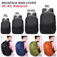 Backpack Rain Cover 20L-80L Waterproof Bagcover Tactical Outdoor Camping Hiking Climbing Dust Backpack Schoolbag Raincover New Backpack Covers