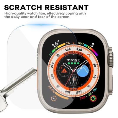 Soft Hydrogel film For Apple Watch ultra 49mm 45mm 41mm 44mm 40mm 38mm HD Screen Protector accessories iWatch serie 8 7 6 Se 5 4 Screen Protectors