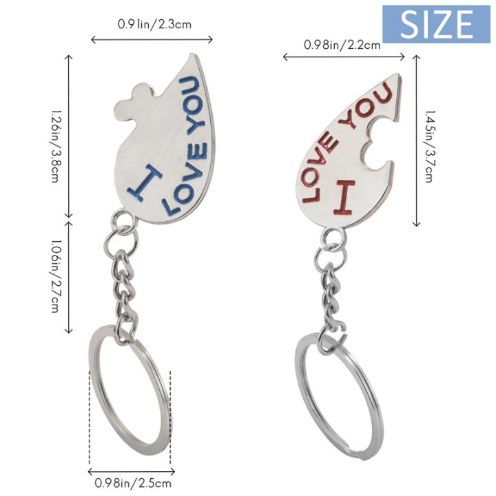 i-love-you-design-pair-couple-key-chain-with-heart-pendant