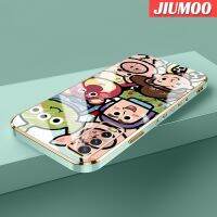 JIUMOO เคสสำหรับ Vivo Y50เคส Y30i Y30การ์ตูนทอยสตอรี่ลายแฟชั่นบางนุ่มหรูหราเคสโทรศัพท์กันกระแทกคลุมทั้งหมดเคสป้องกันเลนส์กล้อง