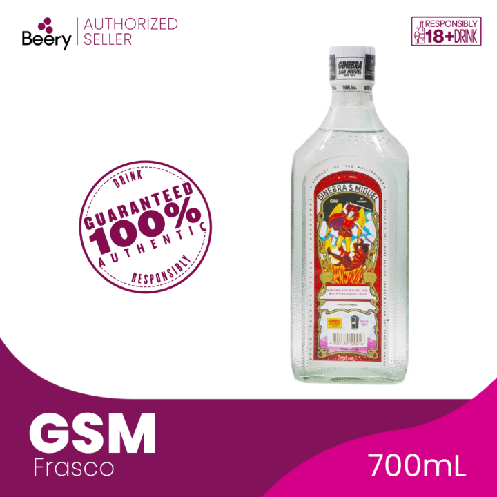 Ginebra San Miguel Frasco 700ml (Kwatro Kantos Gin) Lazada PH