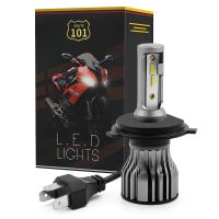 【ใหม่】 Route101 H4 LED Motorrad Scheinwerfer HS1หลอด Moto Lichter หลอด Für Yamaha Kawasaki Vespa KTM Piaggio Suzuki Honda Ducati BMW