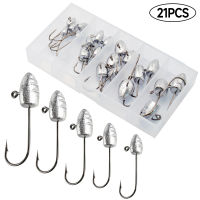 สัมผัสรูปไข่ Jig Head Jig Hooks 1G/2G/3G/5G/7G ตกปลาน้ำแข็ง Hook Raft ตะขอตกปลา Micro Fishing Tackle