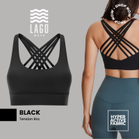 [LAGO Sport Bra] Tension Bra สปอร์ตบรา เสื้อออกกำลังกาย เสื้อกีฬา ผู้หญิง รุ่น Tension Bra พร้อมฟองน้ำ