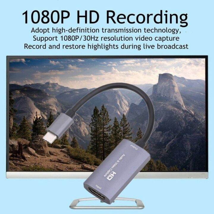 mini-hd-1080p-z29a-hdmi-input-to-usb-c-output-audio-video-capture-card-fot-phone-1080p-computer-game-live-plug-and-play-captures-adapters-cables