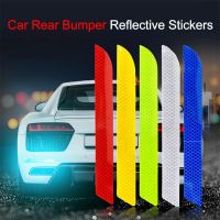 Decal Anti-Collision Safety Warning Auto Safety Car Reflective Strips Rear Bumper Stickers Reflector Tape Nice Warning Mark