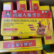 Viên ĐẠM HỒNG SÂM Linh chi - Đông trùng hạ thảo - KOREAN RED GINSENG Gold