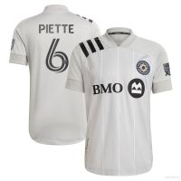 Jay 2021 MLS Samuel Piette CF Montreal Jersey Short Sleeve Football T-shirt Sports T-shirt Large