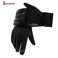 RM【ready Stock】Men Women ถุงมือขี่จักรยาน Touch Screen Non-Slip Rainproof Warm Gloves For Outdoor Mountaineering Driving1[สินค้าคงคลัง]