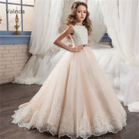 Blush Pink Flower Girl Dresses for Wedding Birthday Party