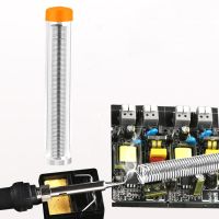 Portable 0.8mm 40/60 Tin/Resin Flux Rosin Core Solder Soldering Wire &amp; Pen Tube Dispenser Tin Core Soldering Wire Tool