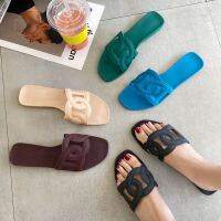 2020รองเท้าแตะผู้หญิง  แฟชั่นใหม่รองเทา กันลื่นสบาย 4สี พร้อมส่ง  SH011