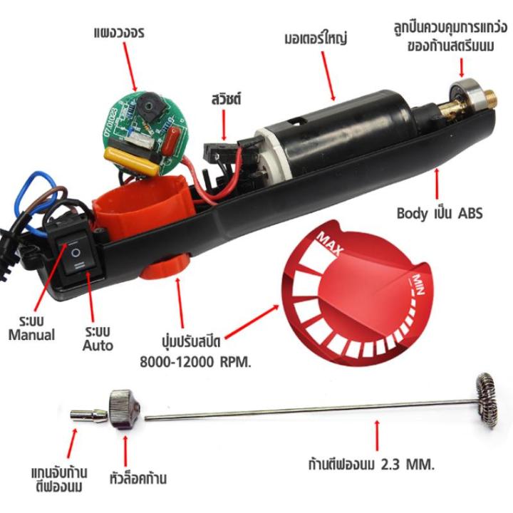 i-mix-เครื่องตีฟองนมไฟฟ้า-เครื่องปั่นฟองนม-ที่ปั้มฟองนม-40-100w