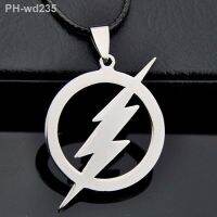 COOL Super Hero the Flash necklace Lightning Stainless Steel pendant GIFT ST10