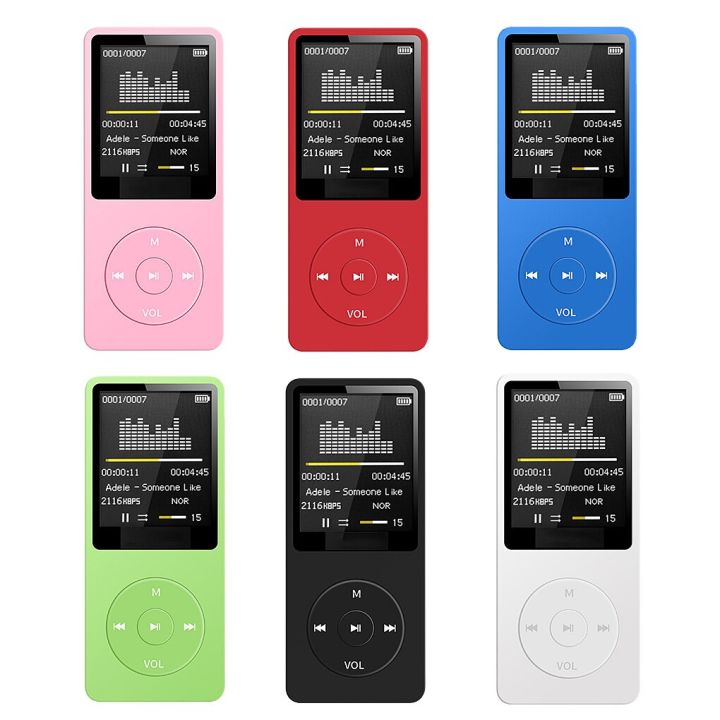 mp3-player-rechargeable-record-digital-media-lossless-players-pocket-sports-walking-equipment-with-micrphone-blue
