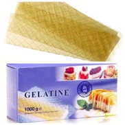5 lá gelatine làm bánh, kẹo -Viettin Mart