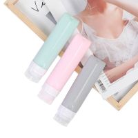 ﹊✶♀  Silicone Travel Sub bottle Set Flat Nordic Style Cosmetic Storage Bottle Wash Sub bottle Set