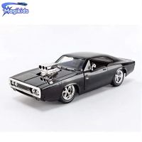 Jada 1:24 Fast&amp;Furious 1970 Dodge Charger R/T Muscle Car Diecast Metal Alloy Model Car Toys For Children Gift Collection J76