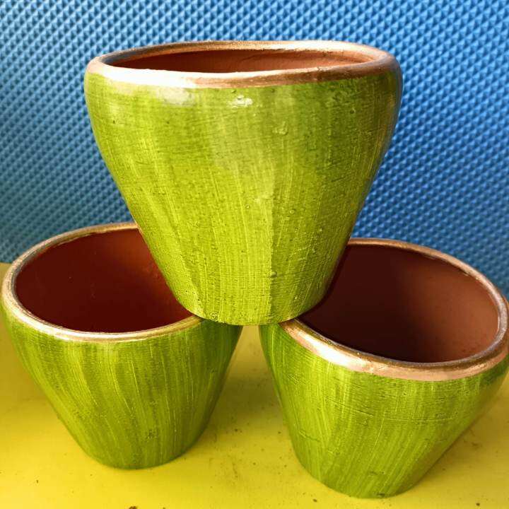 PASO 3in1 SET /CLAY POT/INDOOR/OUTDOOR/SMALL CLAY POT FOR PLANT Lazada PH
