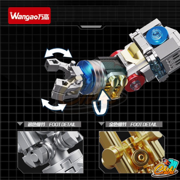 ตัวต่อ-wangao188002-gundam-bear-robot-กันดั้ม-แบบริค-โรบอร์ท-แบบริคครึ่งโรบอท-ขนาดเท่ากับ-400