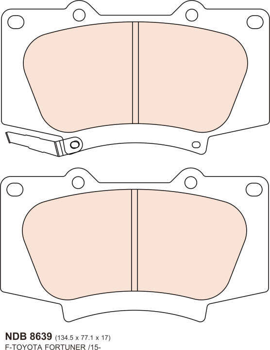 ผ้าเบรคหน้า-nexzter-เบอร์-nx8639pro-สำหรับ-toyota-fortuner-ปี-2016-2020-รุ่น-pro-spec-rlaid71