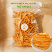 Khoai Tây Que Sấy Giòn Lắc Phô Mai, Giòn Ngon Đậm Vị 500g, Ăn Vặt Bate Food