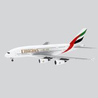 1PCS SHIPPING Air Emirates A380 Airlines Airplane Model Plane Airbus w M6-039 Airways Metal 380 Aircraft Alloy 16cm Model Stand R8X1