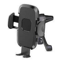 Car Cell Phone Holder Snap On Fixation 360 Degree Rotation Phone Cradle Mount Bracket