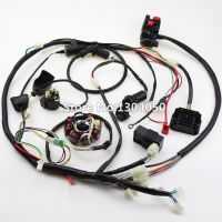 GY6 Wire Loom Harness Solenoid Magneto Coil Regulator CDI 150cc ATV Quad Bike Coils