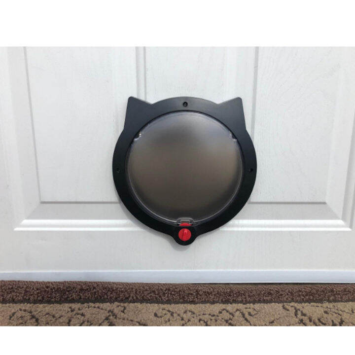 cat-door-s-4-way-locking-door-interior-and-exterior-doors-wall-mounted-or-cat-litter-box-doors-plastic-window-dog-gate