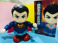 หุ่นซุปเปอร์แมนเต้น มีเสียง มีไฟ Superman Dance