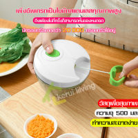 เครื่องบดพริกกระเทียม เครื่องปั่นชนิดมือดึง เครื่องปั่นมือดึง ที่ปั่นเครื่องเทศ เครื่องปั่นมือหมุน ที่ปั่นผักมือดึง เครื่องบด