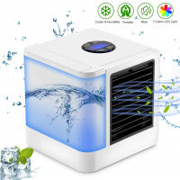 Air Conditioner Mini USB Portable Humidifier Purifier 7 Colors Light Desktop Air Cooling Fan Air Cooler Fan For Office Room