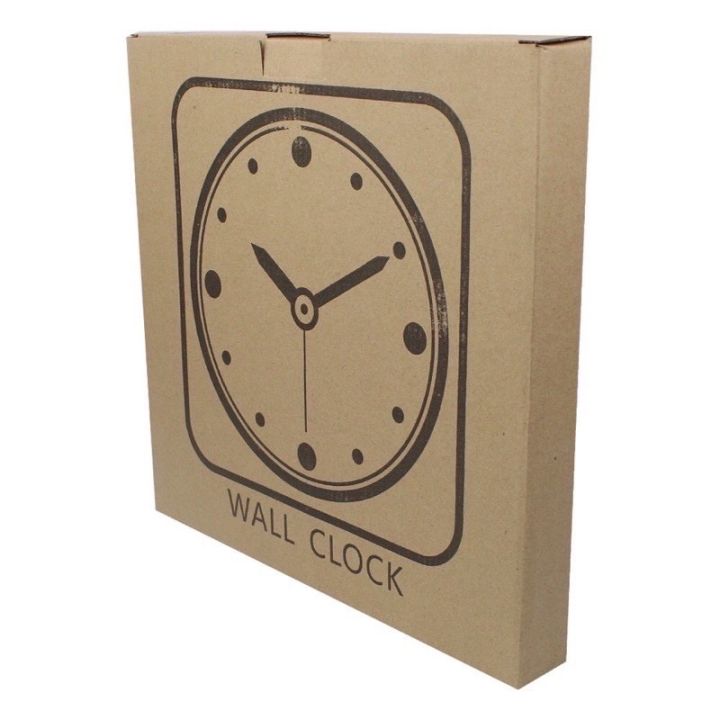 นาฬิกาแขวน-ทรงสี่เหลี่ยม-ขนาด-13-นิ้ว-รุ่น-quartz-clock-สีทอง-สีเงิน