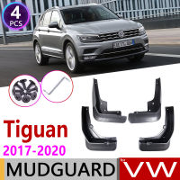 4 PCS Car Mudflaps For Volkswagen VW Tiguan 5N 2017 2018 2019  MK2 Fender Mud Guard Flaps Splash Flap Mudguards Accessories