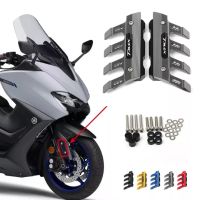 สำหรับ Yamaha TMAX-560 Tmax 560รถจักรยานยนต์ CNC อลูมิเนียม Mudguard ด้านข้างป้องกันบล็อกด้านหน้า Fender ด้านข้าง Anti-Fall Slider