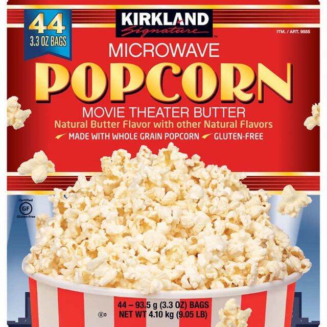 KIRKLAND MICROWAVE POPCORN 50 PESOS PER PIECE APRIL 2023 EXPIRATION