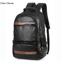 Luxury Brand Mens Backpack Trand New Business Laptop Bag Male Student School Bag Waterproof Teens Hiking Sports Travel Packbag