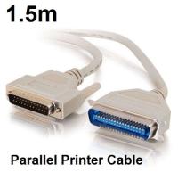 สาย Printer แบบ Parallel  ยาว 1.5 เมตร ใช้กับ Printer Dot Matrix (25 pin to 36 pin Parallel)