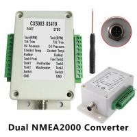 1 PCS Dual Channel NMEA2000 Converter N2K 0-190 Ohm Up to 18 Sensors Marine Boat Yacht CX5003