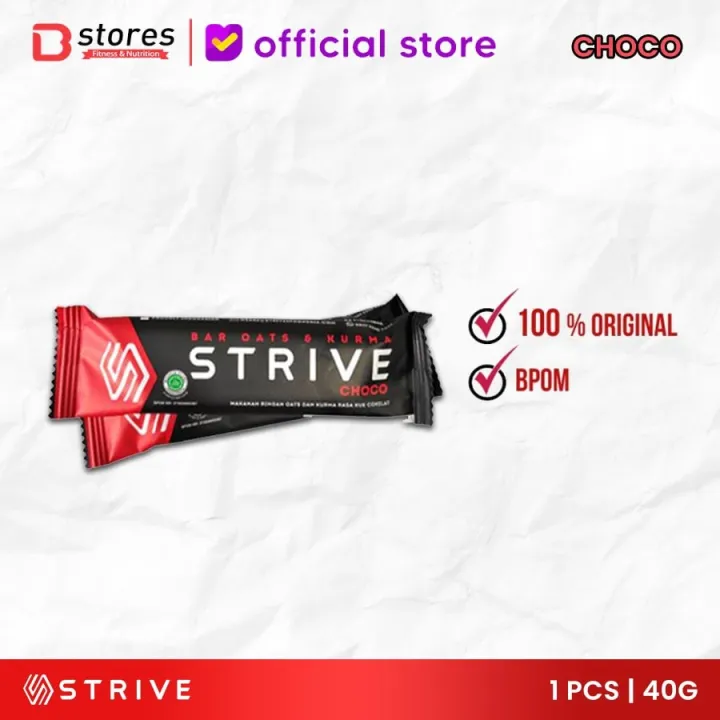 Strive Energy Bar 40gr Bstores Lazada Indonesia