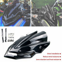 Fit สำหรับ Kawasaki Z900 2017 2018 2019สีดำกระจกรถจักรยานยนต์กระจก Z 900 17 18 19 Wind Screen