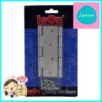 บานพับ ISEO 633040BC 4x2.34 นิ้ว แพ็ก 2 ชิ้นBUTT HINGE ISEO 633040BC 4X2.34" PACK2 **คุณภาพดี**