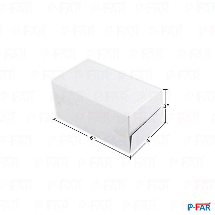 กล่องเค้ก-กล่องเค้กชิ้น-แม็ค-กล่องกระดาษสำหรับใส่เค้ก-ขนาด-4x6x3-นิ้ว-100-ใบ-แพ็ค