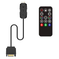 Computer Argb Controller Rgb 12V Argb 5V With Wireless Remote Control Manual Control And Wireless